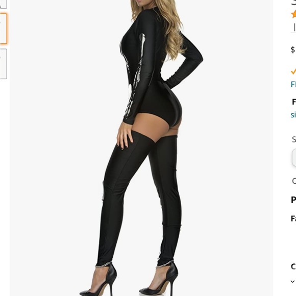 NEWHalloween Skeleton Sexy Costume - Picture 3 of 5